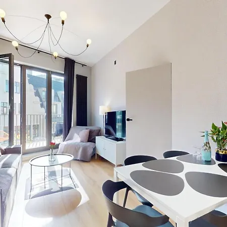 公寓 Family House Near The Market Square -perfect For Family & Business - Ksiecia Witolda Street 500 Steps To Market Square - 2 Bedrooms,2 Parking Places